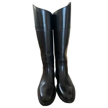 Fendi Leather riding boots - image 1