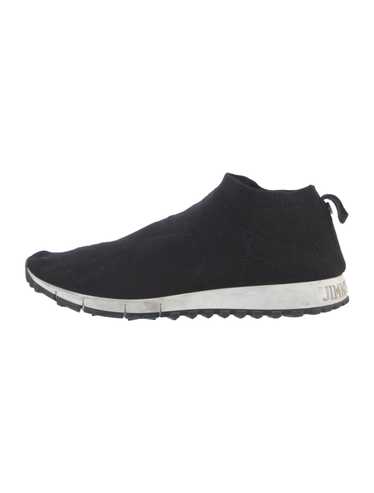 Jimmy Choo Slip-On Sock Sneakers Black Round-Toes - image 1