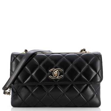 Chanel Trendy CC Flap leather handbag