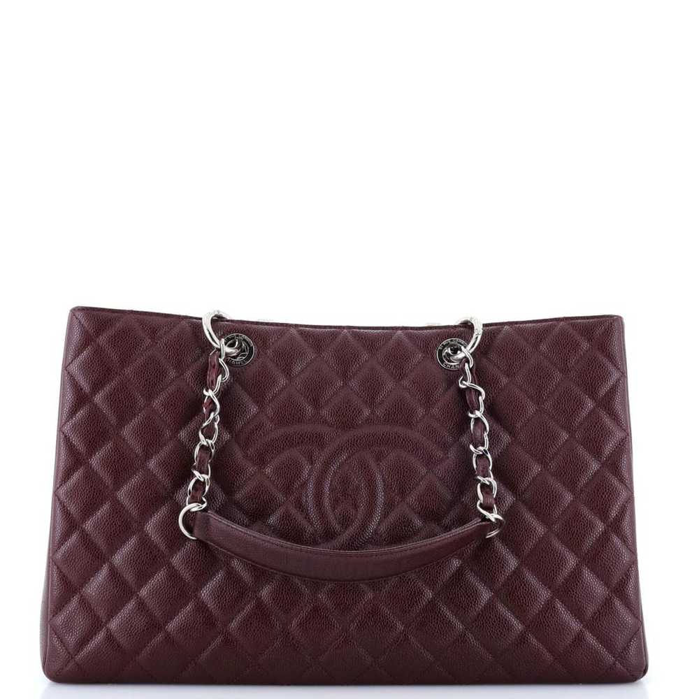 Chanel Classic CC Shopping leather tote - image 1