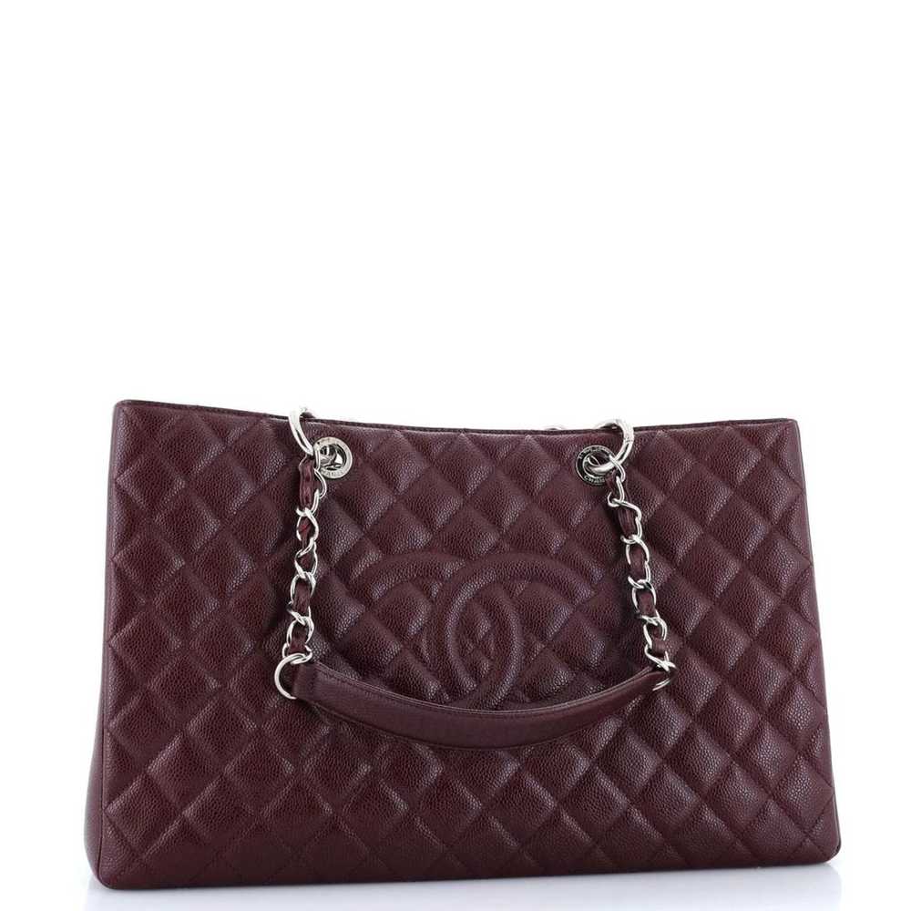 Chanel Classic CC Shopping leather tote - image 2