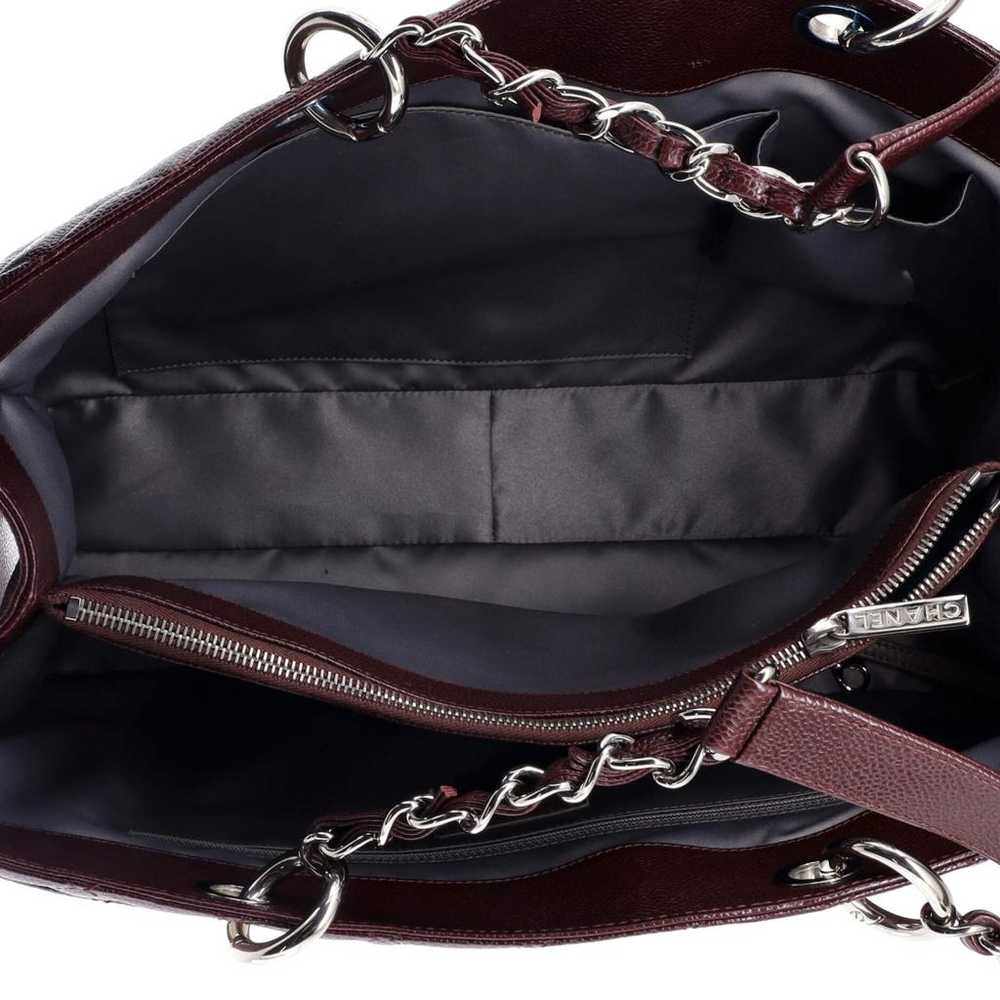 Chanel Classic CC Shopping leather tote - image 5