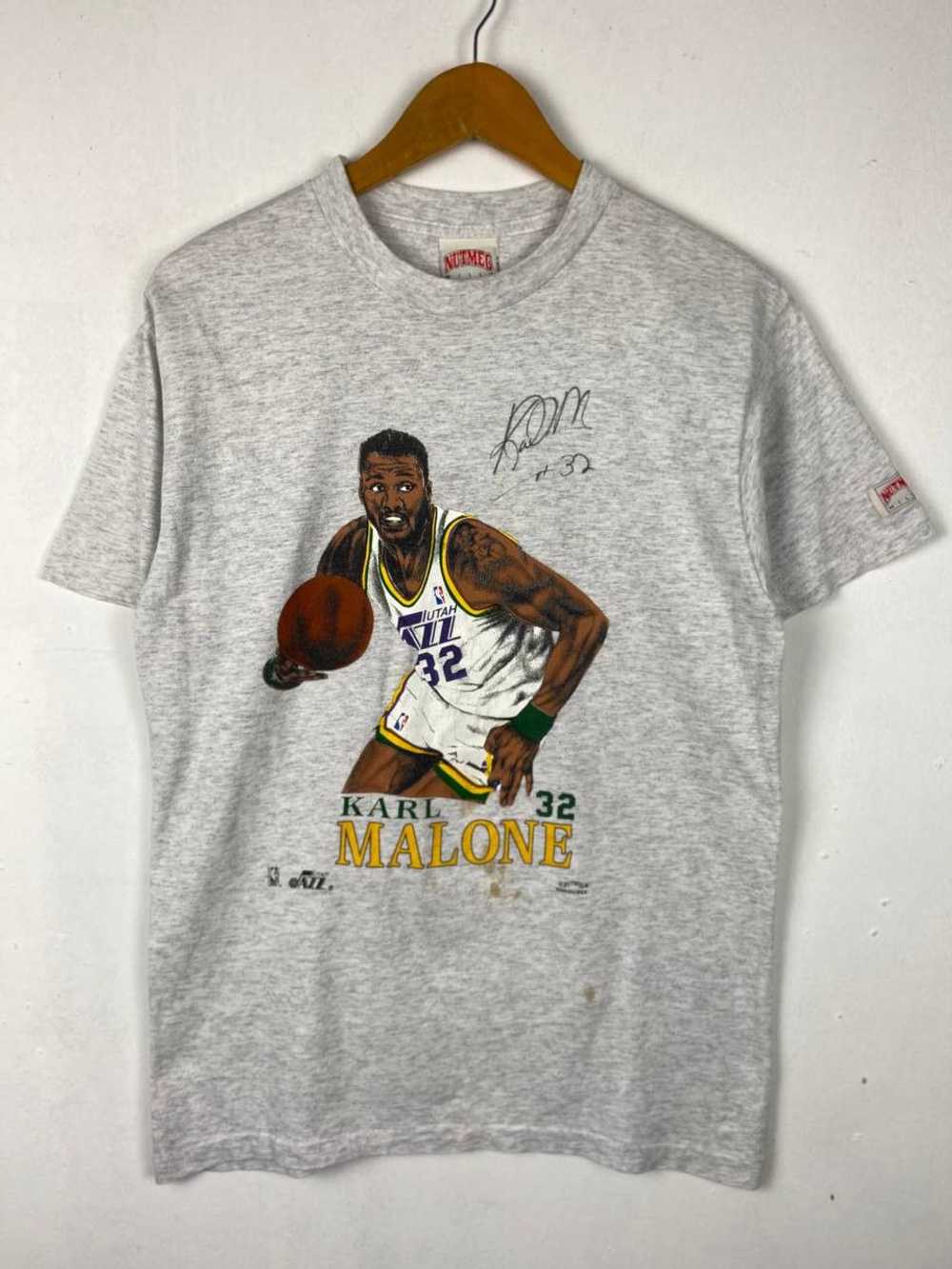 NBA × Nutmeg × Nutmeg Mills Vintage Rare Karl Mal… - image 1