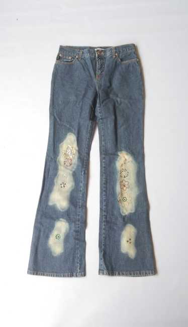 Moschino × Vintage Vtg Moschino boot cut jeans