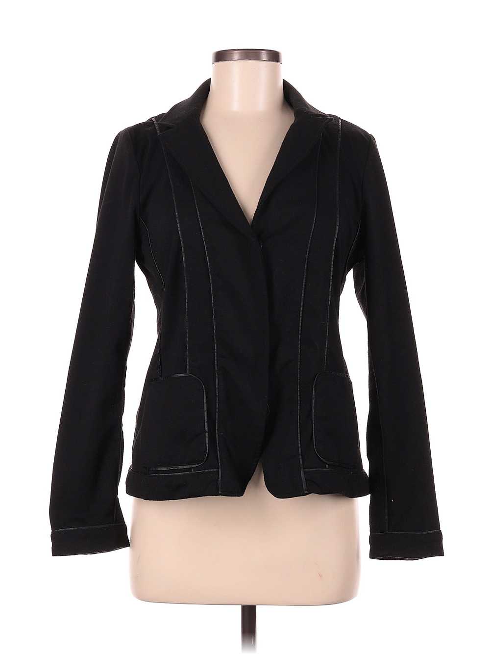 Saks Fifth Avenue Women Black Jacket 6 - image 1