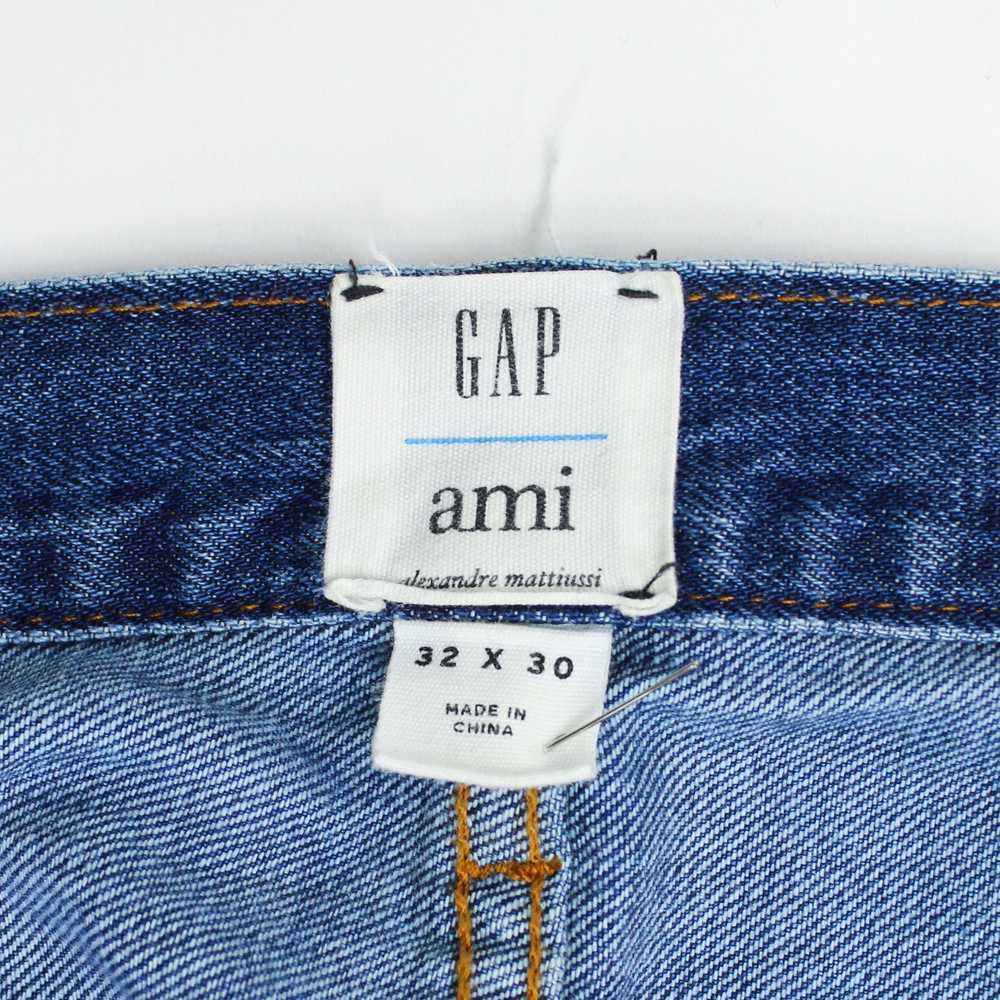 AMI × Gap Medium Wash Denim High Rise Jeans - image 7