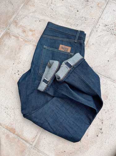 Union Union Teen Aged Selvedge Denim Jeans Vintag… - image 1