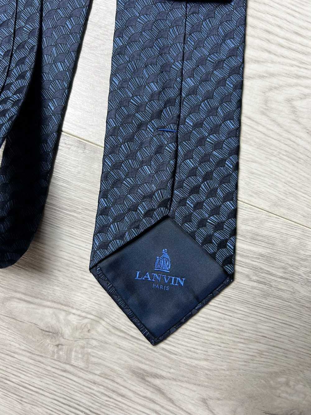 Lanvin Lanvin All Over Printed Silk Tie - image 6