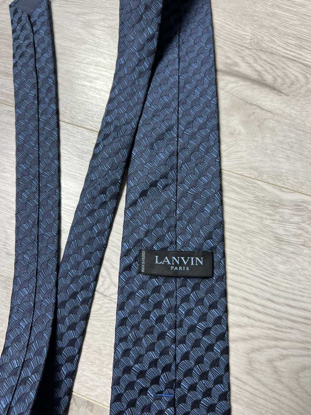 Lanvin Lanvin All Over Printed Silk Tie - image 7