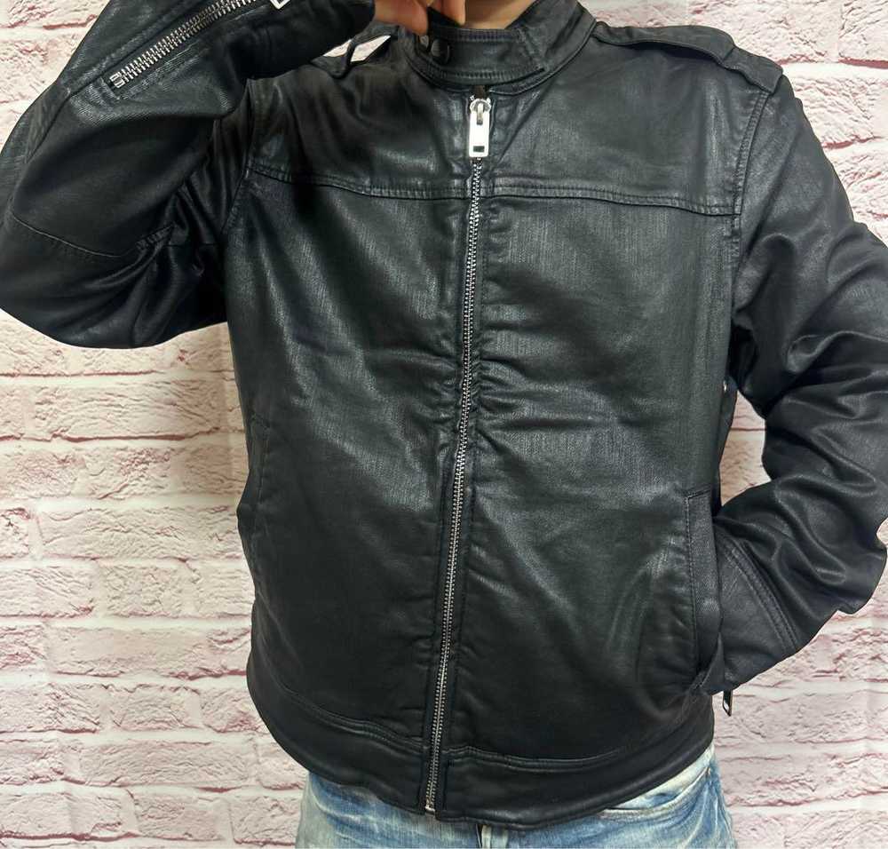 Diesel Men L Rider'S Jacket Black Luxury Vhtf Cla… - image 10