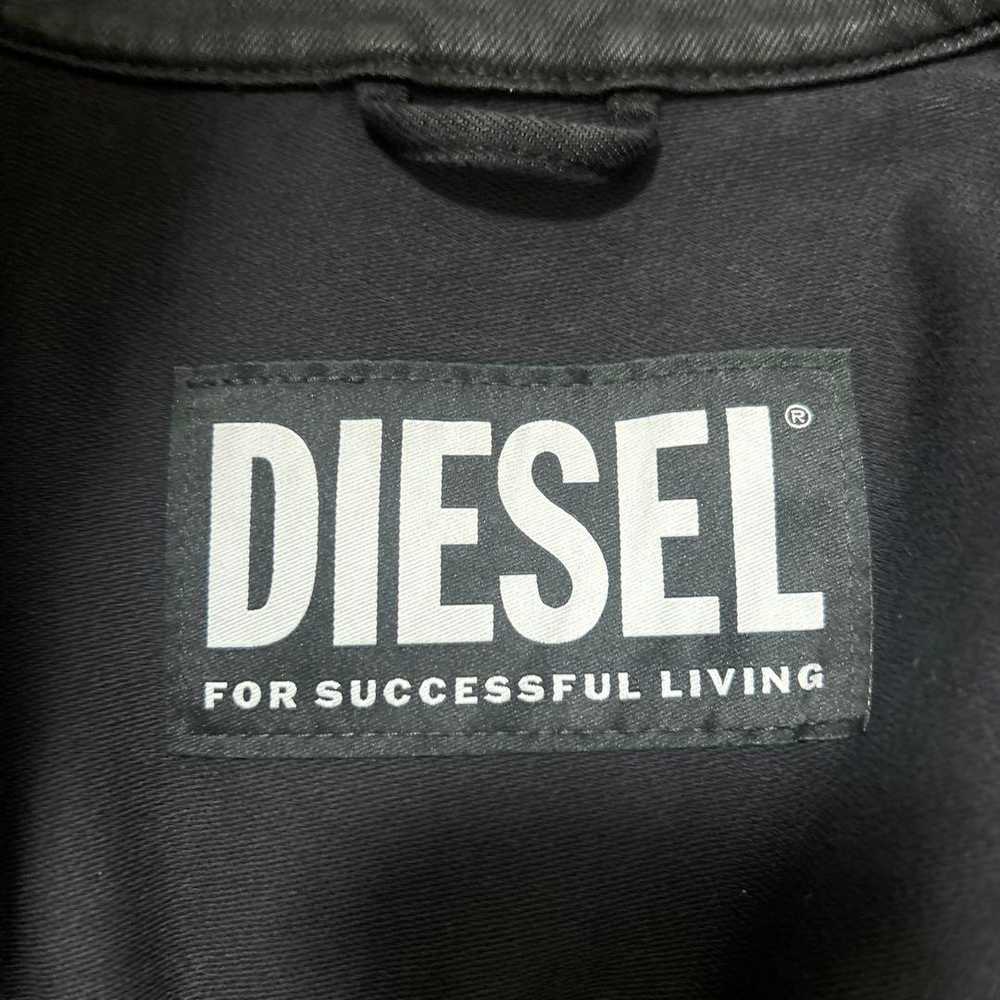 Diesel Men L Rider'S Jacket Black Luxury Vhtf Cla… - image 11