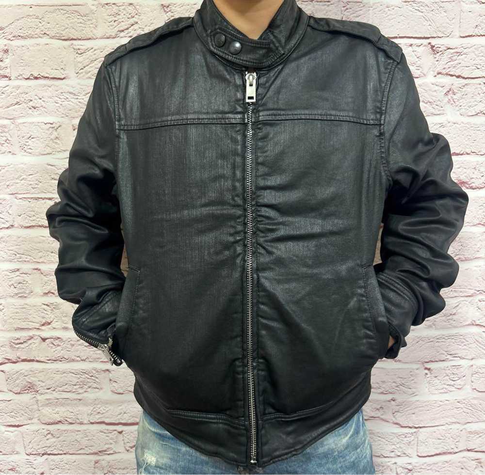 Diesel Men L Rider'S Jacket Black Luxury Vhtf Cla… - image 2