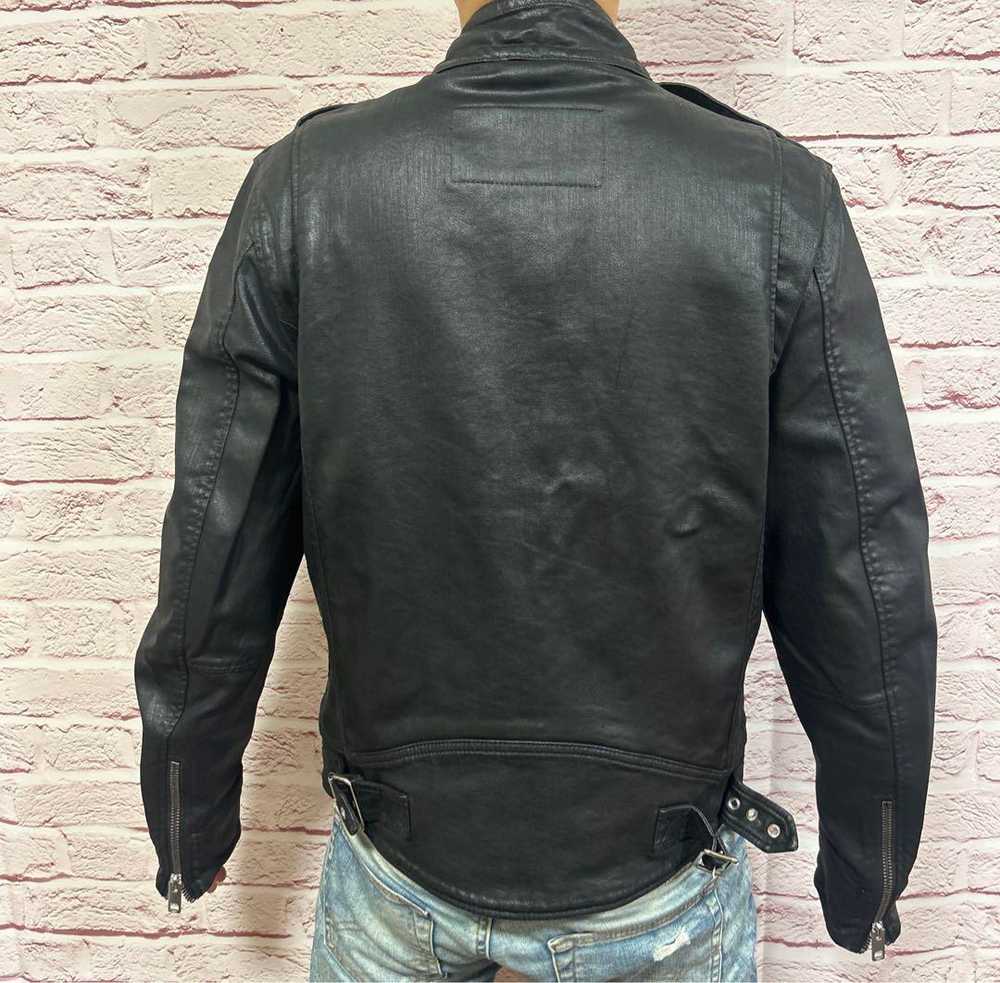 Diesel Men L Rider'S Jacket Black Luxury Vhtf Cla… - image 6