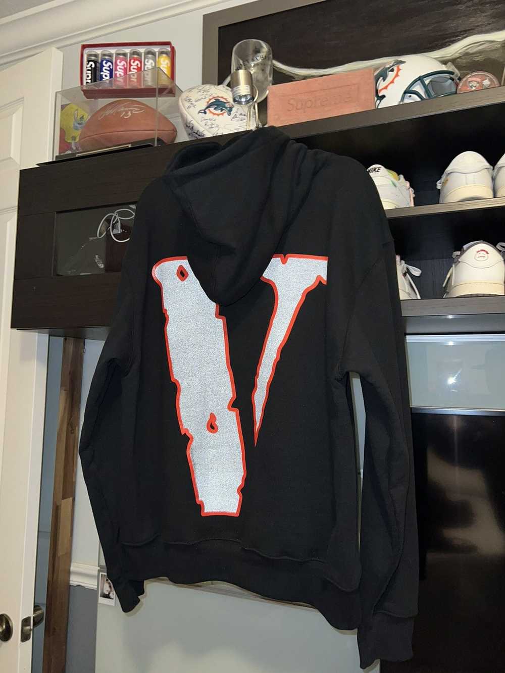 999 Club × Vlone Juice wrld X vlone hoodie - image 2