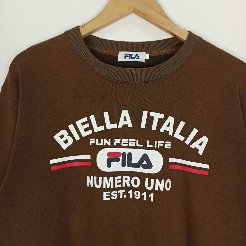 Fila × Rare × Streetwear Vintage FILA Biella Ital… - image 4