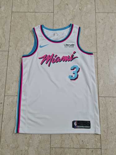 NBA × Nike Rare Authentic Nike Miami Heat Vice Cit