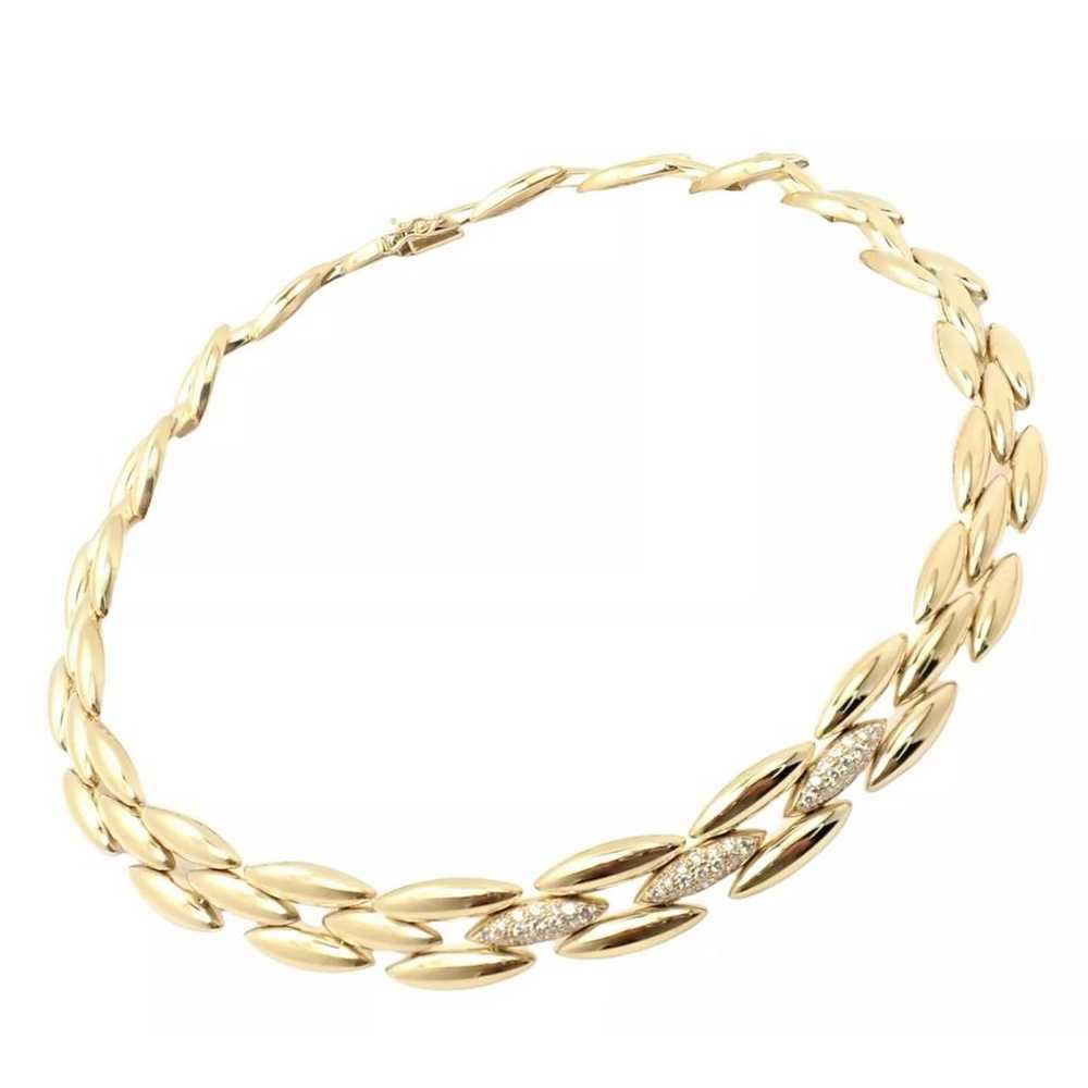 Cartier Agrafe yellow gold necklace - image 9