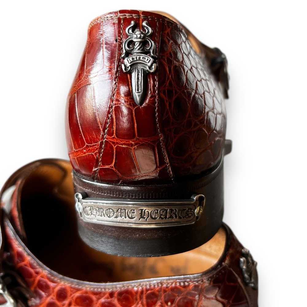 Chrome Hearts chrome hearts x john lobb crocodile… - image 2