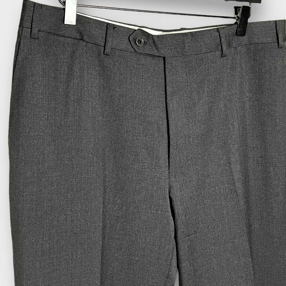 Canali CANALI charcoal gray wool dress pants men’… - image 3