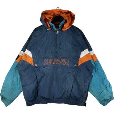 Starter Vintage Starter Hooded Anorak Windbreaker - image 1