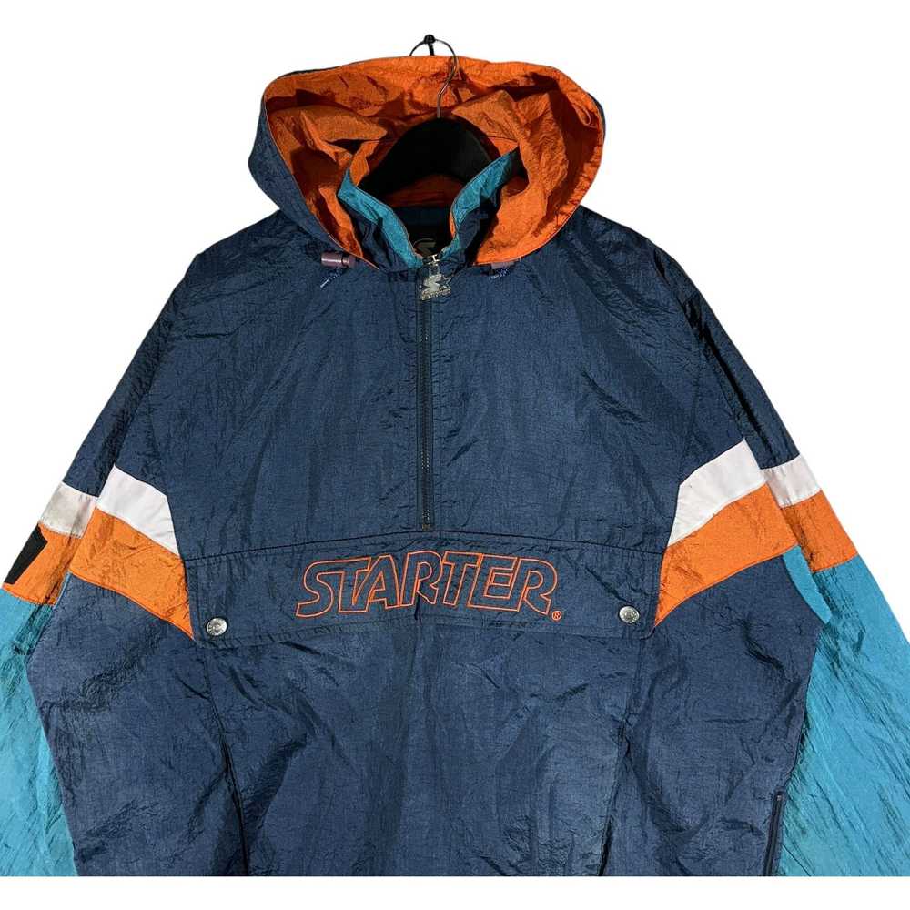 Starter Vintage Starter Hooded Anorak Windbreaker - image 2