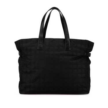 Black Chanel New Travel Line Tote