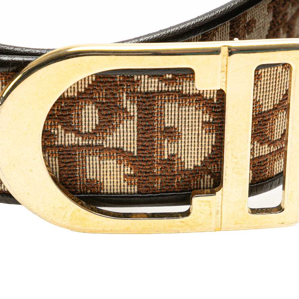 Brown Dior Oblique CD Belt - image 5