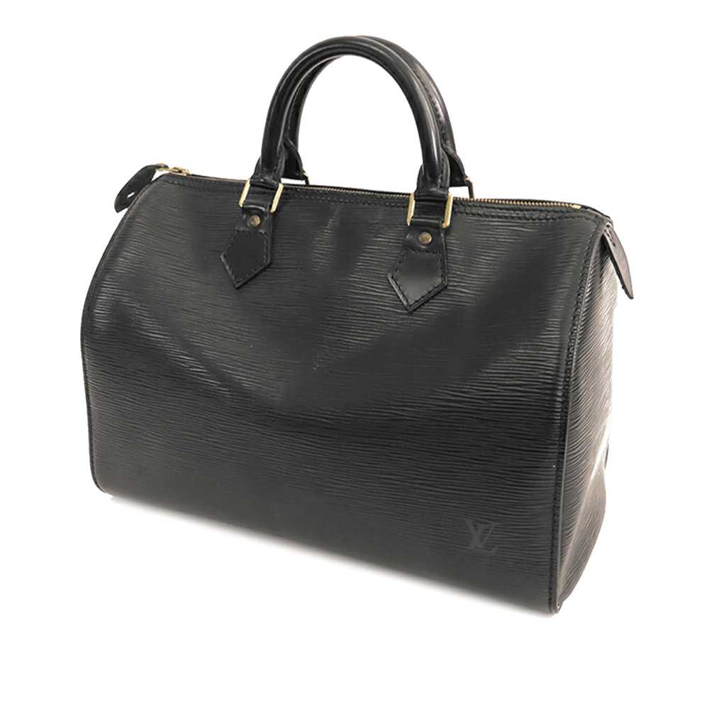 Black Louis Vuitton Epi Speedy 30 Boston Bag - image 2