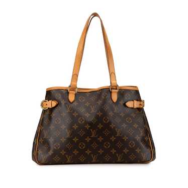 Brown Louis Vuitton Monogram Batignolles Horizonta