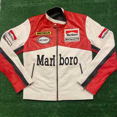 Marlboro 2024 Bundle Leather Jacket, Tshirt And Hat Sz XL