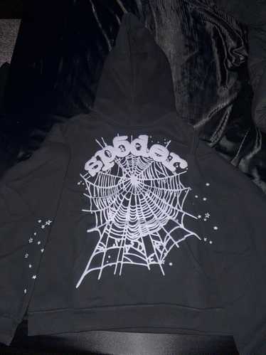 Other Black Sp5der OG Web Hoodie