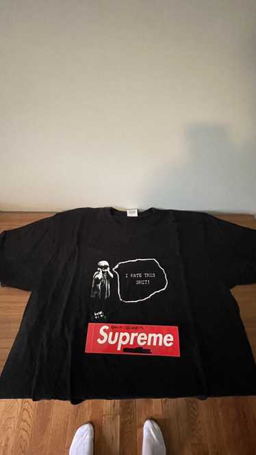 Supreme 2013 Supreme Black “I Hate This Shit” T-Sh