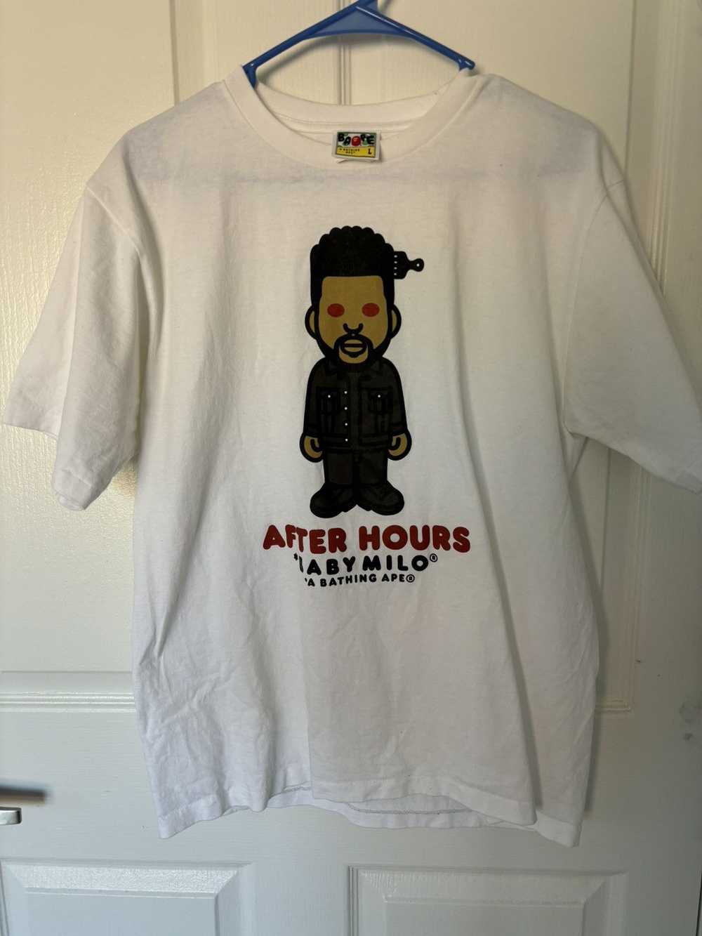 Bape × The Weeknd Baby Milo After Hours Tee - image 1