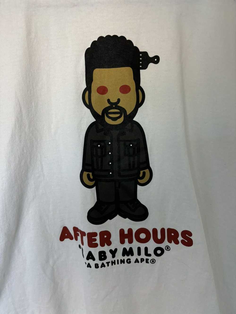 Bape × The Weeknd Baby Milo After Hours Tee - image 2