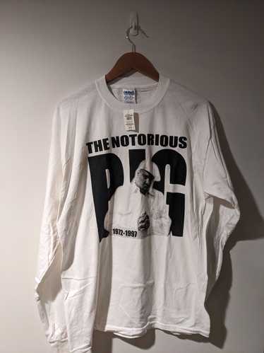 Notorious Big × Rap Tees × Vintage Vintage 1997 Th