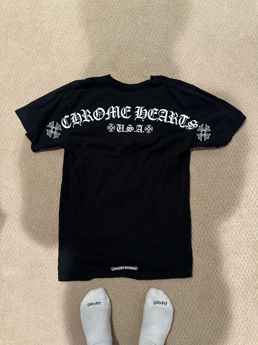 Chrome Hearts Chrome Hearts “USA” Black Tee - image 4