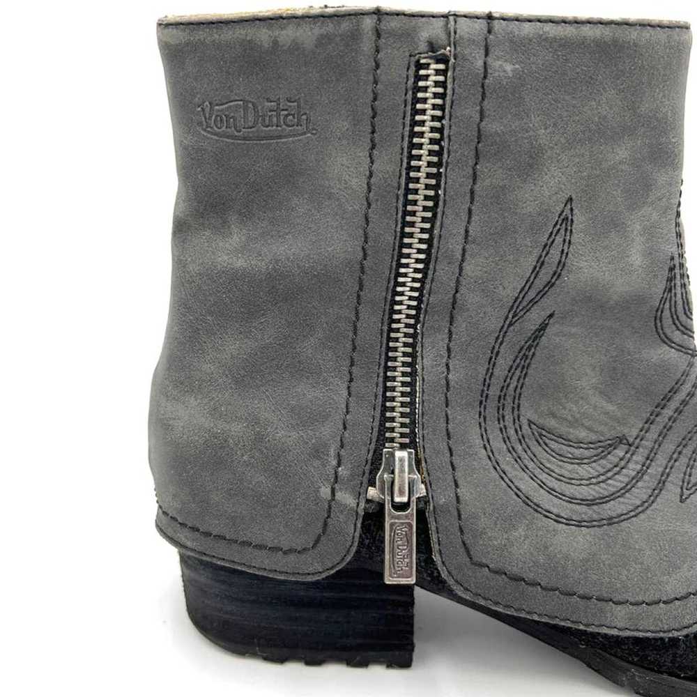 VON Dutch Leather boots - image 3