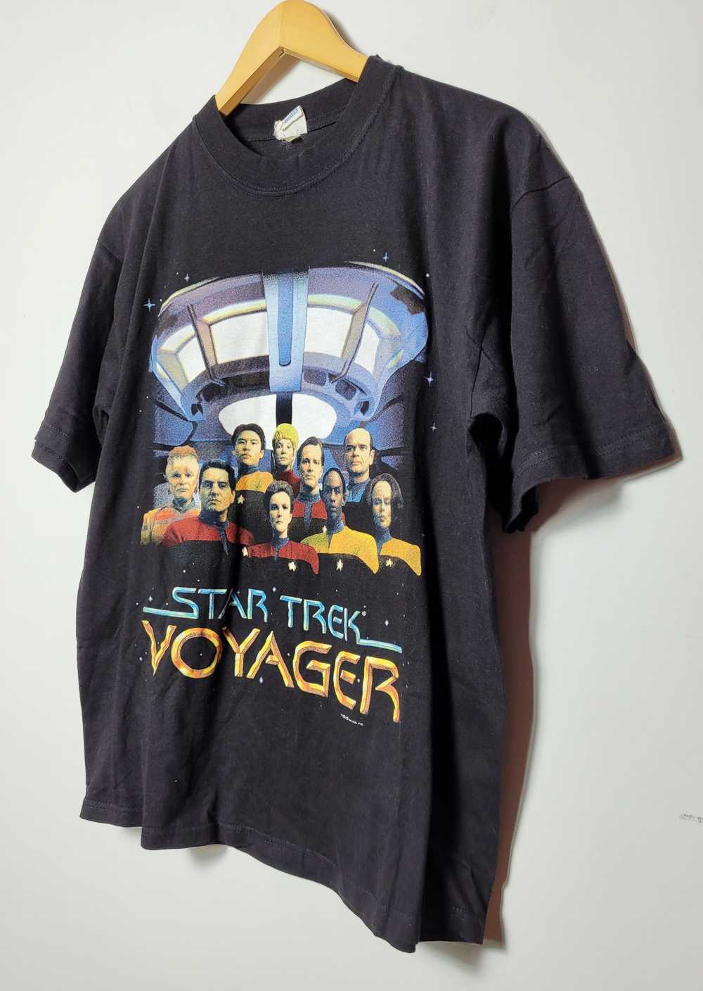 Movie × Vintage vintage 1998 STAR TREK VOYAGER t-… - image 2