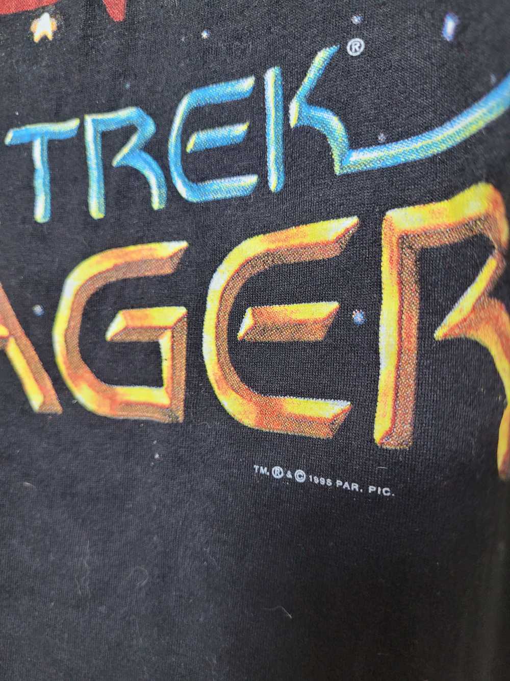 Movie × Vintage vintage 1998 STAR TREK VOYAGER t-… - image 4