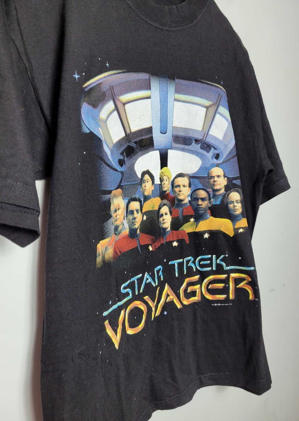 Movie × Vintage vintage 1998 STAR TREK VOYAGER t-… - image 5