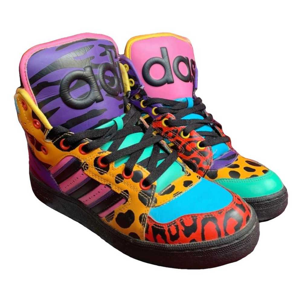 Jeremy Scott Pour Adidas Leather trainers - image 1