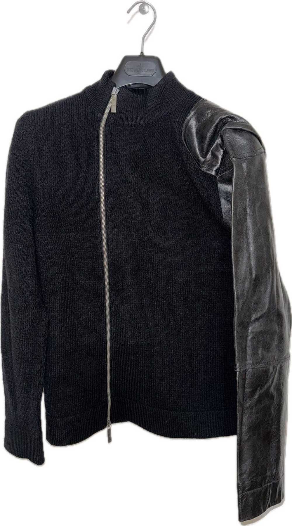 Dirk Bikkembergs ARCHIVE VINTAGE LEATHER SLEEVE S… - image 1