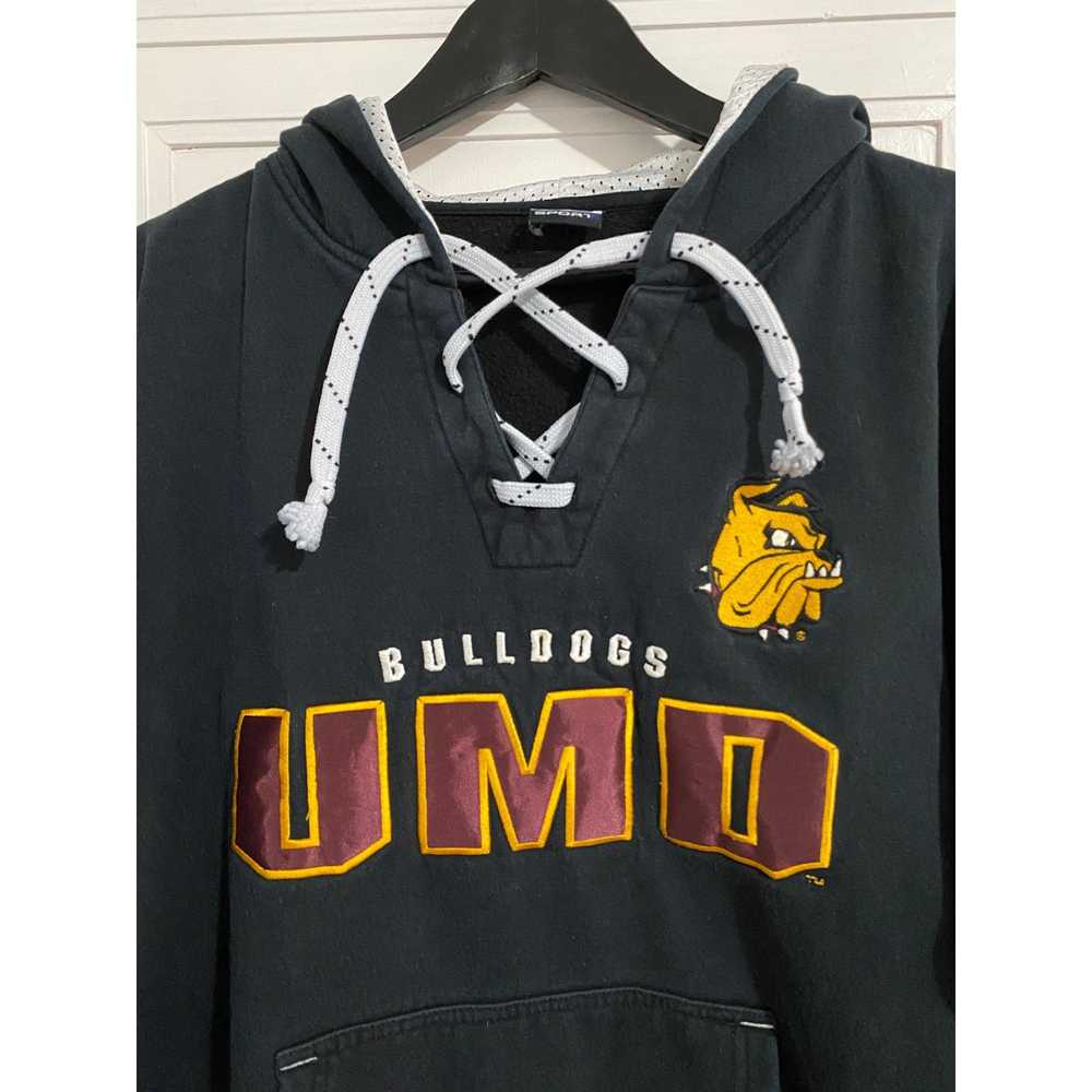 Ncaa UMD Bulldogs Stitched Hockey Hoodie - image 2