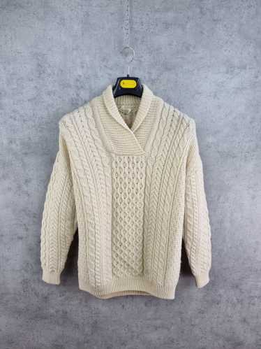 Carraig Donn × Coloured Cable Knit Sweater × Vinta