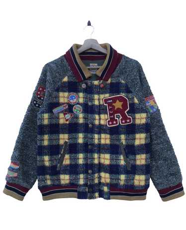 Bomber Jacket × Japanese Brand × Vintage Rough Pr… - image 1