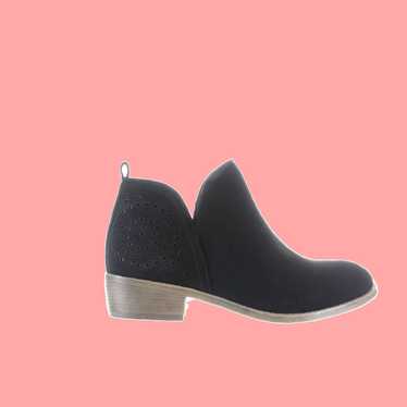 Sugar Sugar Black Ankle Boots for Women in Sherpa… - image 1