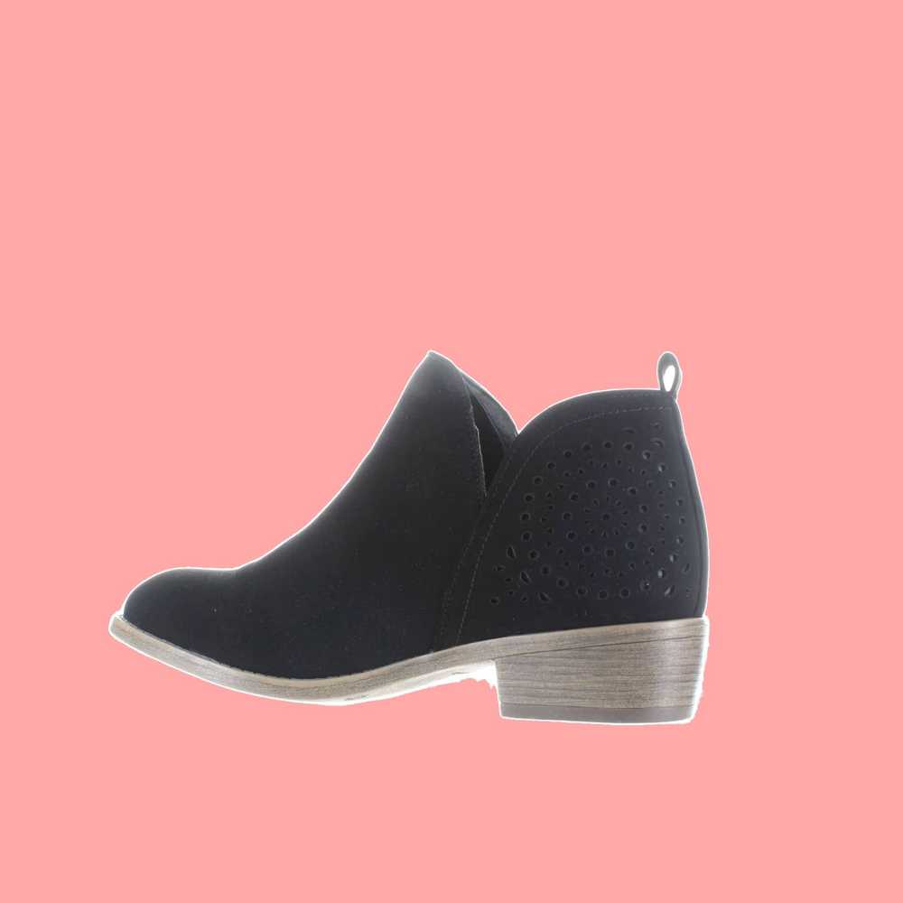 Sugar Sugar Black Ankle Boots for Women in Sherpa… - image 3