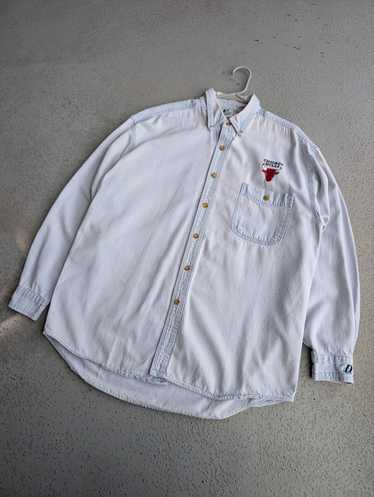 Chicago Bulls × NBA × Vintage Chicago Bulls denim… - image 1