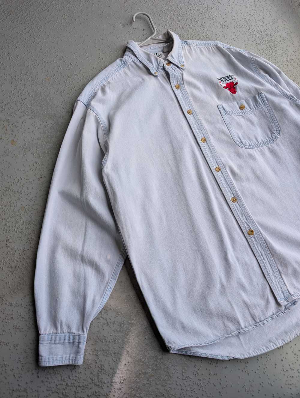 Chicago Bulls × NBA × Vintage Chicago Bulls denim… - image 7