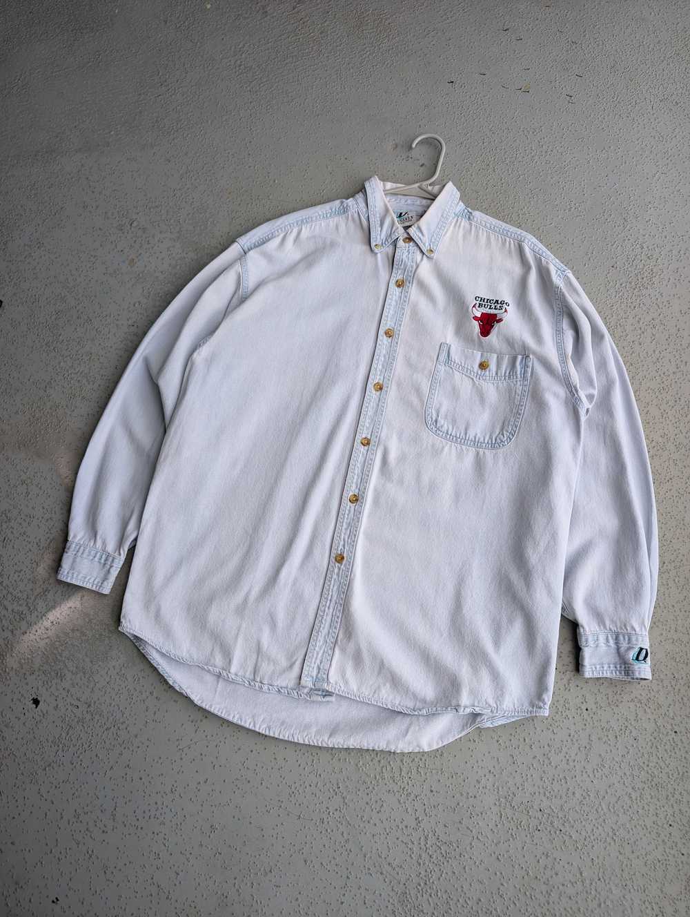 Chicago Bulls × NBA × Vintage Chicago Bulls denim… - image 8